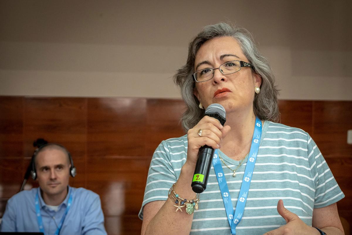 Rev. Angela Trejo Haager of the Mexican Lutheran Church, one of the coordinators of the LWF Women and Gender Justice Network of churches in Latin America and the Caribbean. Photo: LWF/A.Danielsson