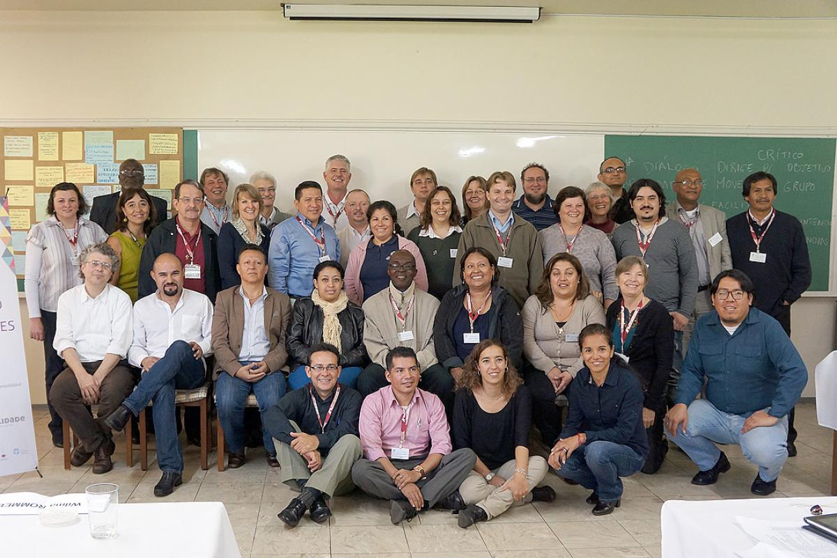 Participants at the LAC sustainability meeting. Photo: LWF LAC