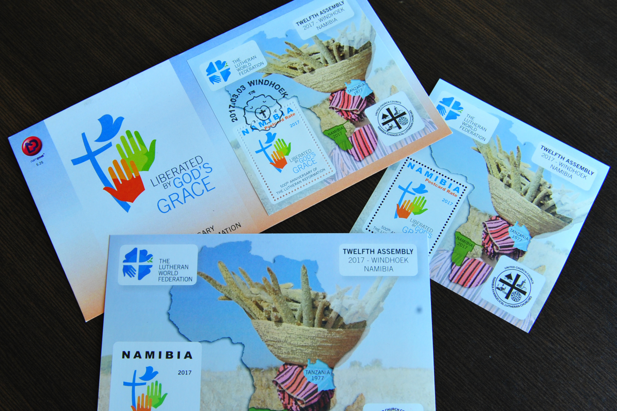 Commemorative stamps are being issued to mark the 12th Assembly and the Reformation Anniversary in Namibia.