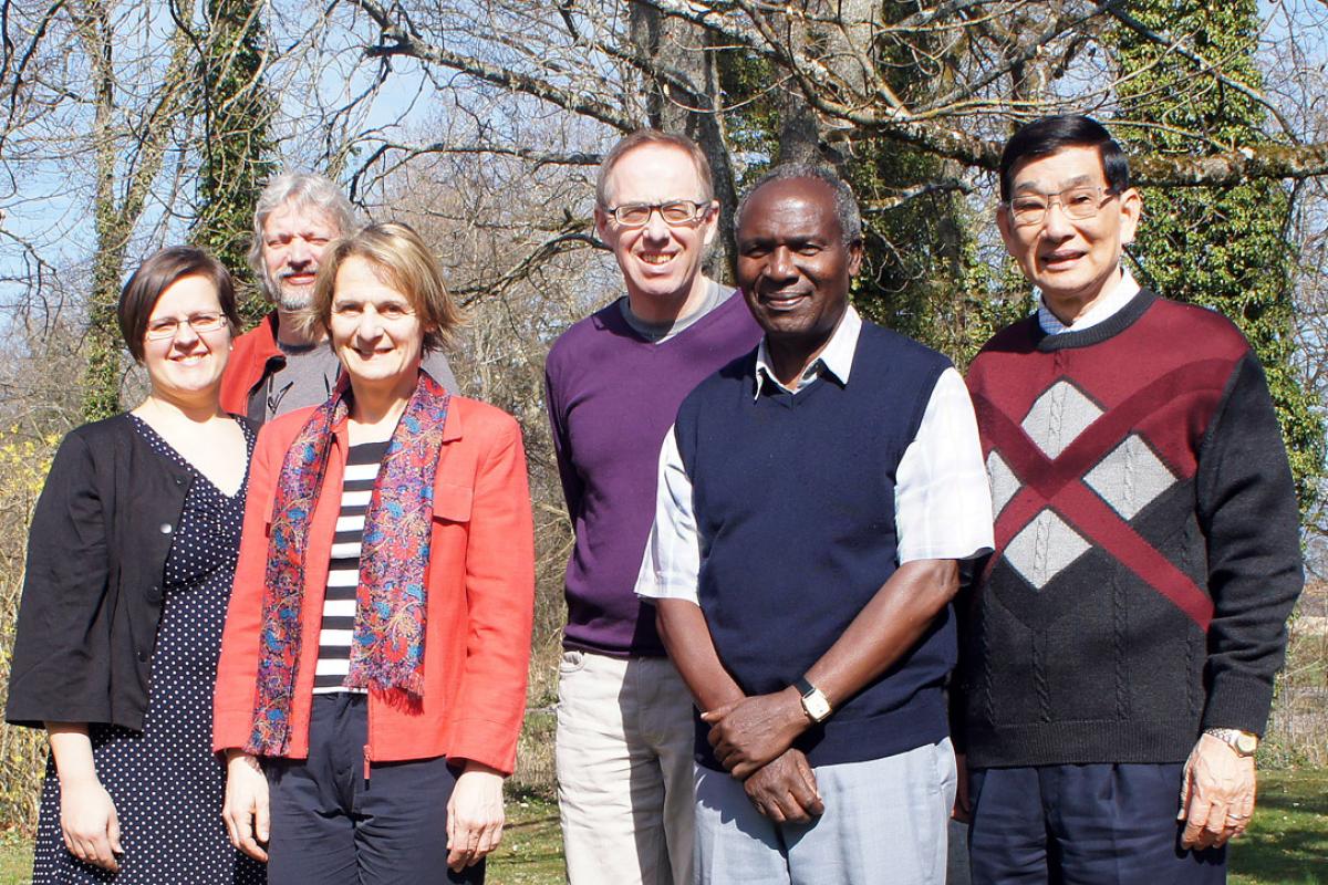 The working group on the Self-Understanding of the Lutheran Communion at its initial meeting. Photo: LWF/C.Kästner