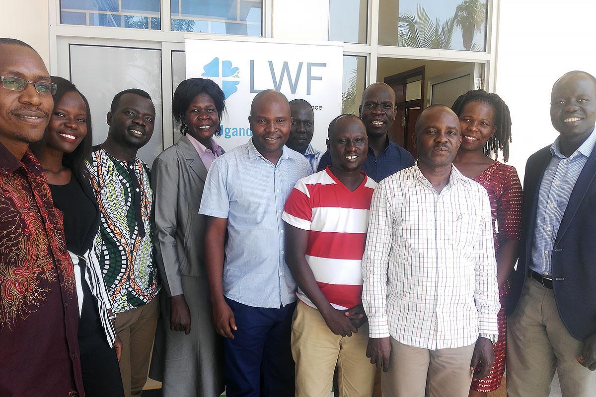 Participants after the workshop in Juba, South Sudan. Photo: LWF