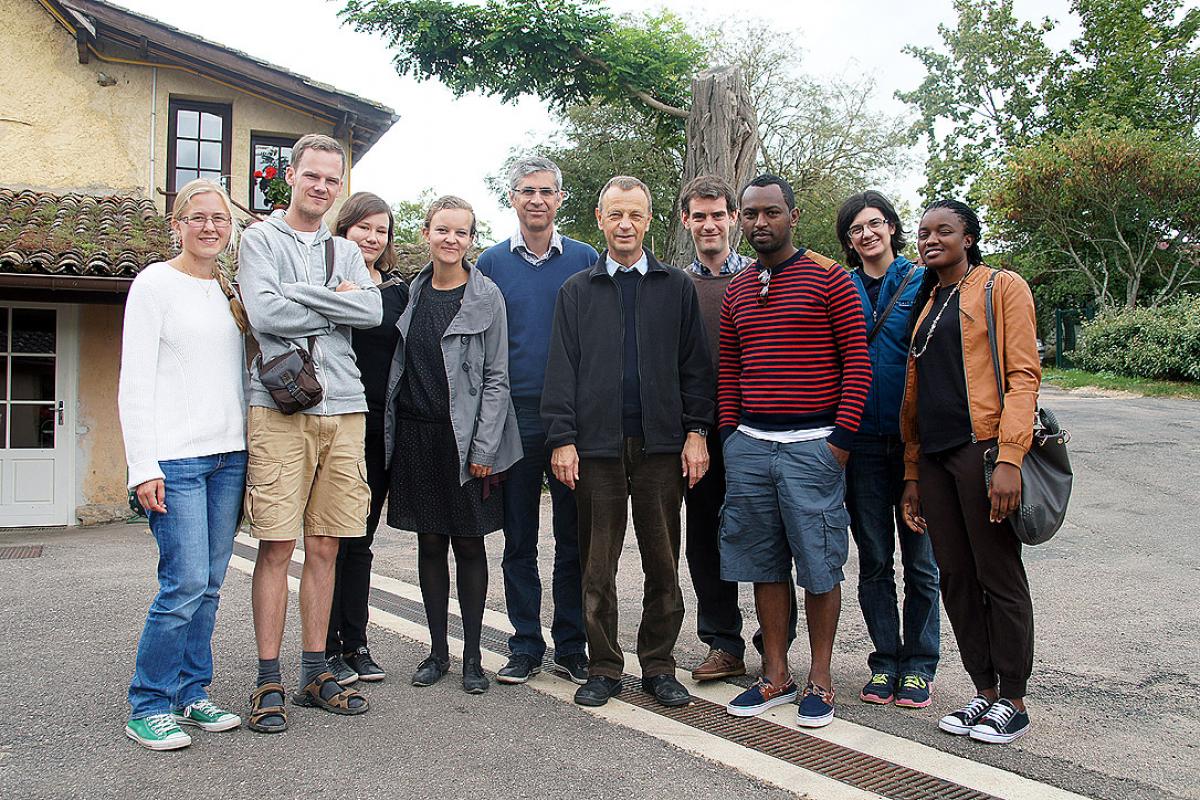 Young Reformers Steering Committee at Taizé. Photo: LWF/C. Kästner