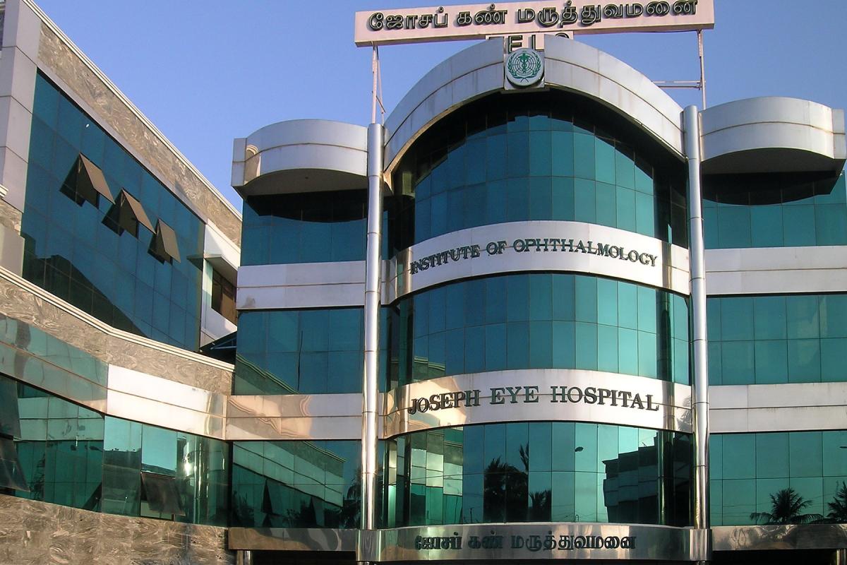 The Joseph Eye Hospital is a Tamil Evangelical Lutheran Church Lutheran mission hospital. Photo: JEH