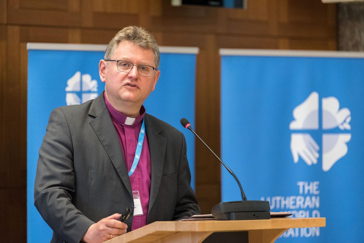 Presiding Bishop Jerzy Samiec from the Evangelical Church of the Augsburg Confession in Poland. Photo: LWF/Albin Hillert 